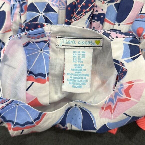 Jillian’s Closet umbrella print dress Size 0/3Months - Picture 8 of 9